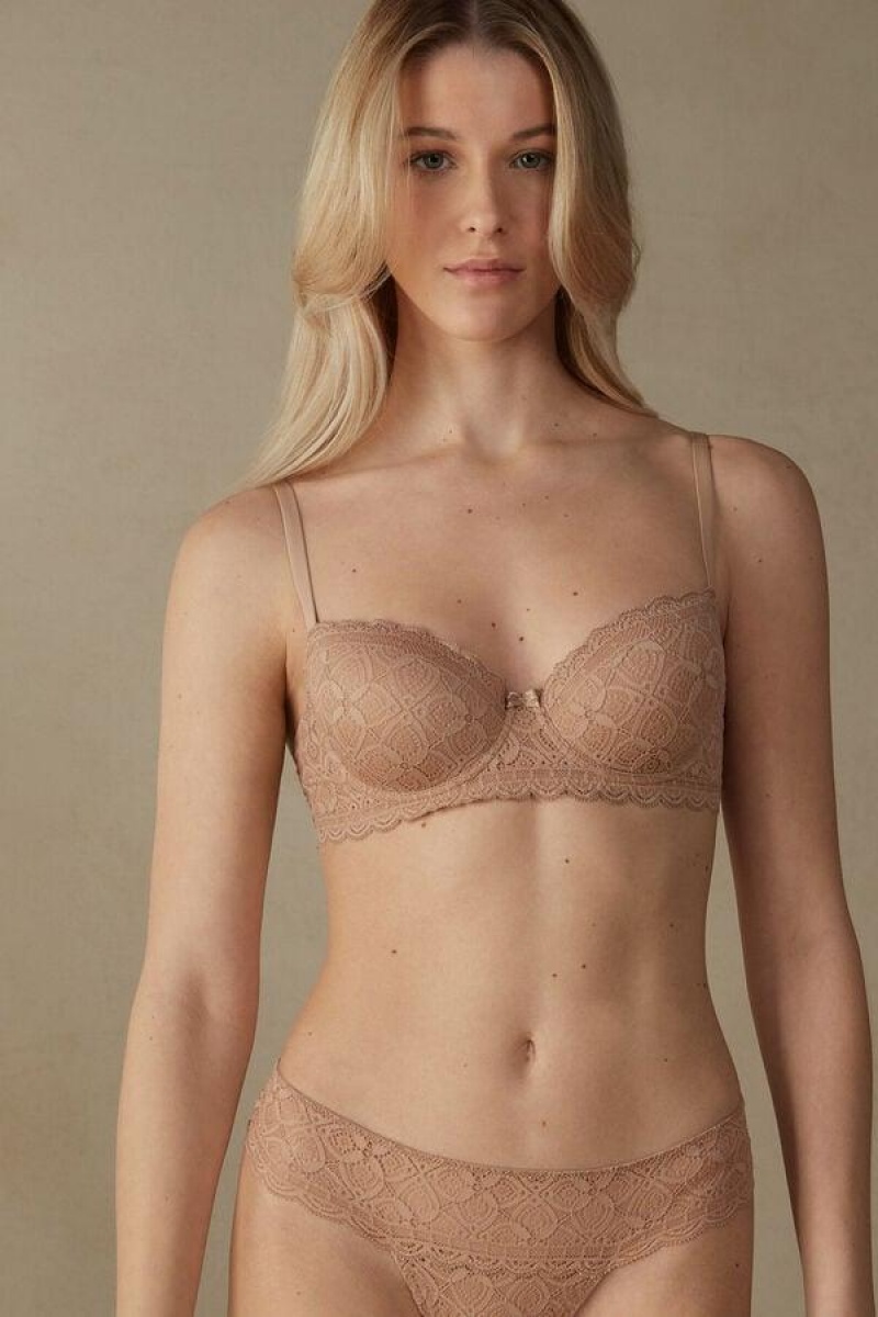 Intimissimi Sofia Balconette in Blonder BH Dame Beige | DK4485MA