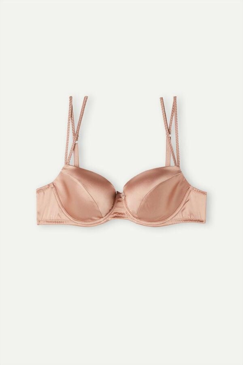 Intimissimi Sofia Balconette in Silk BH Dame Lyserød | DK4528OR