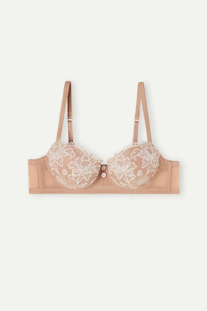 Intimissimi Sofia Lovely Day Balconette BH Dame Beige | DK4502PQ