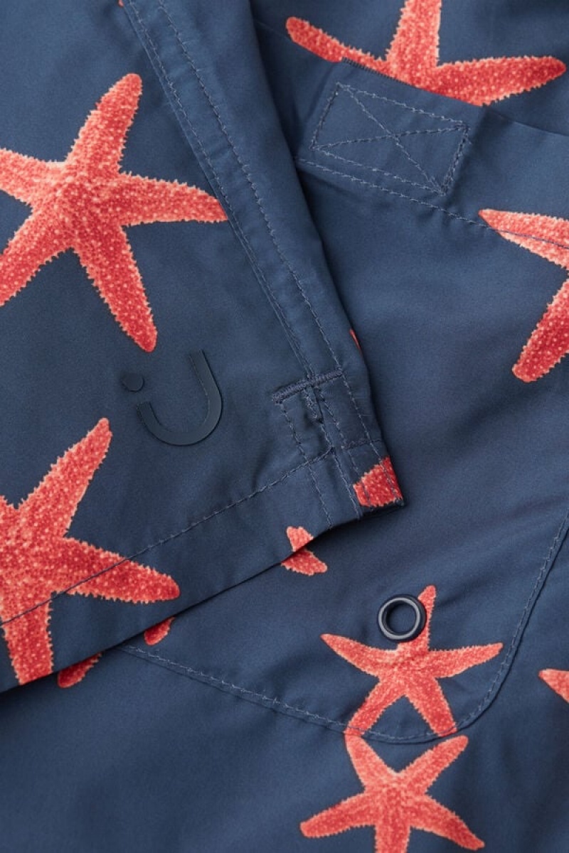 Intimissimi Starfish Print Badebukser Herre Blå | DK3294WY