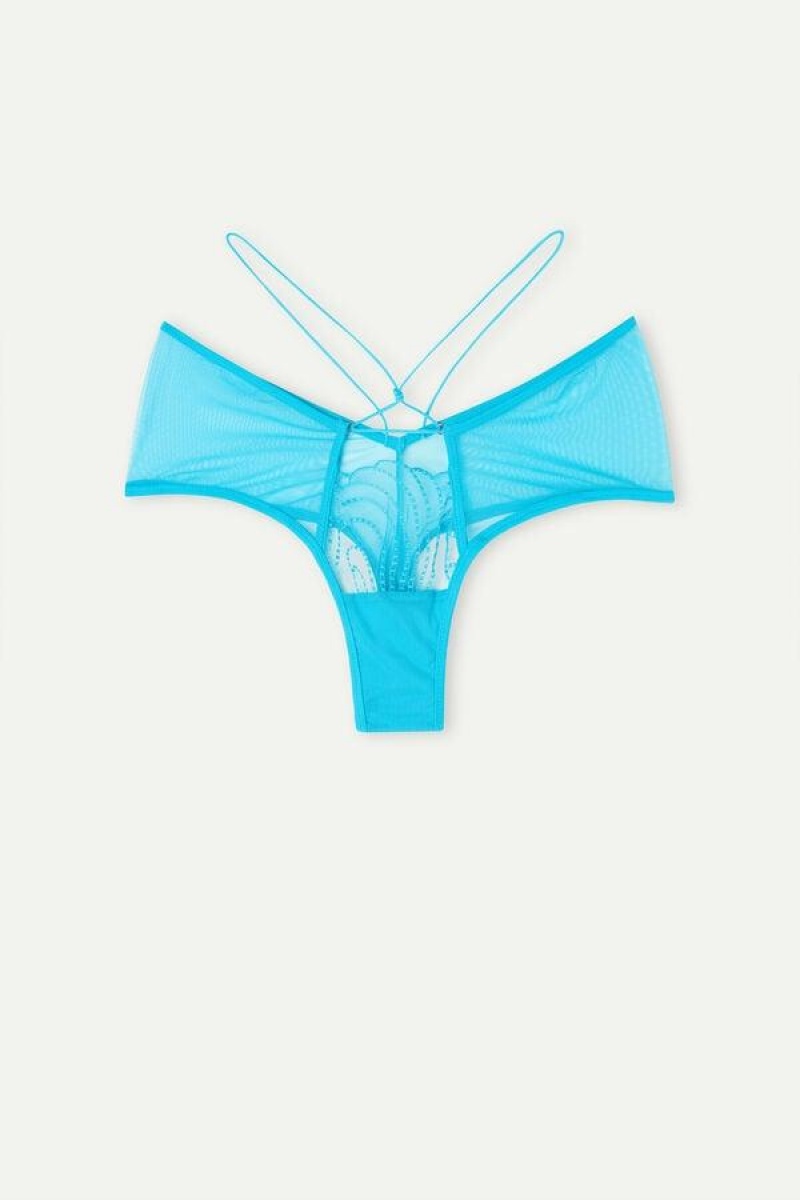 Intimissimi Steal the Show ‘80s Stil Hipster Brazilian Trusser Dame Turkis | DK3755WY