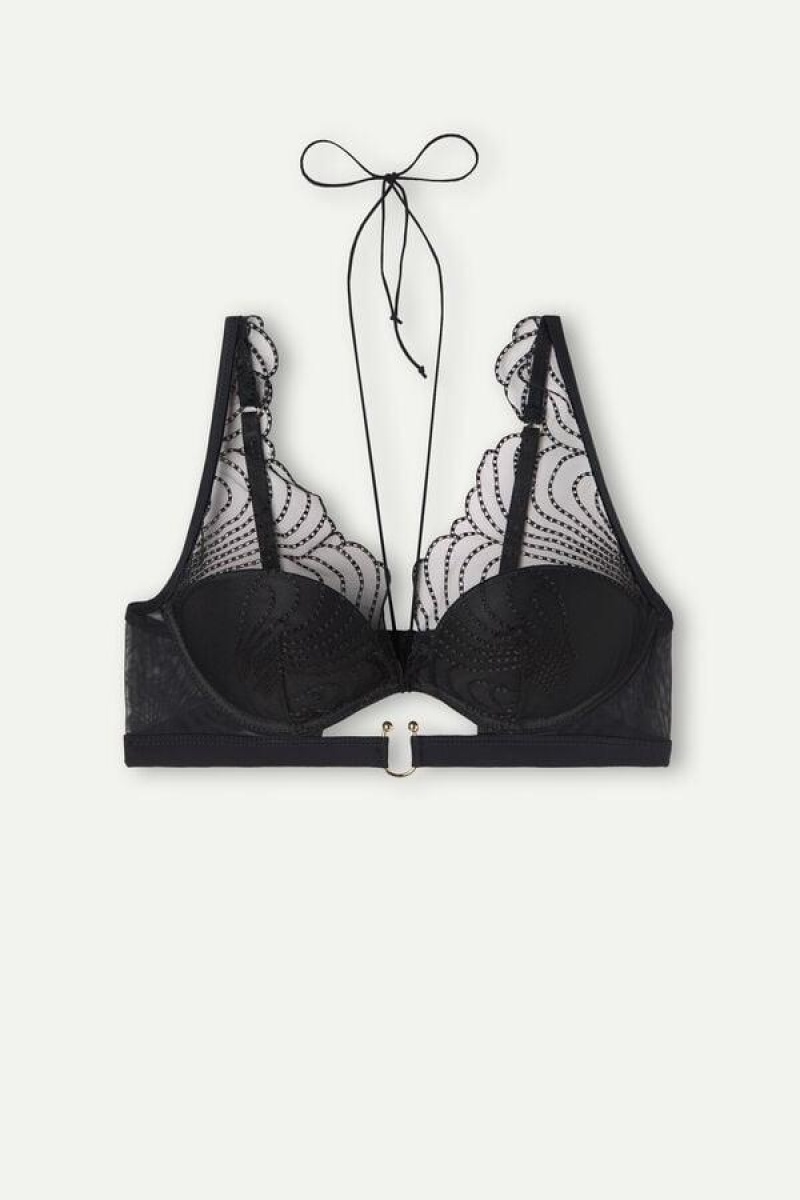 Intimissimi Steal the Show Giorgia Balconette BH Dame Sort | DK4545KI