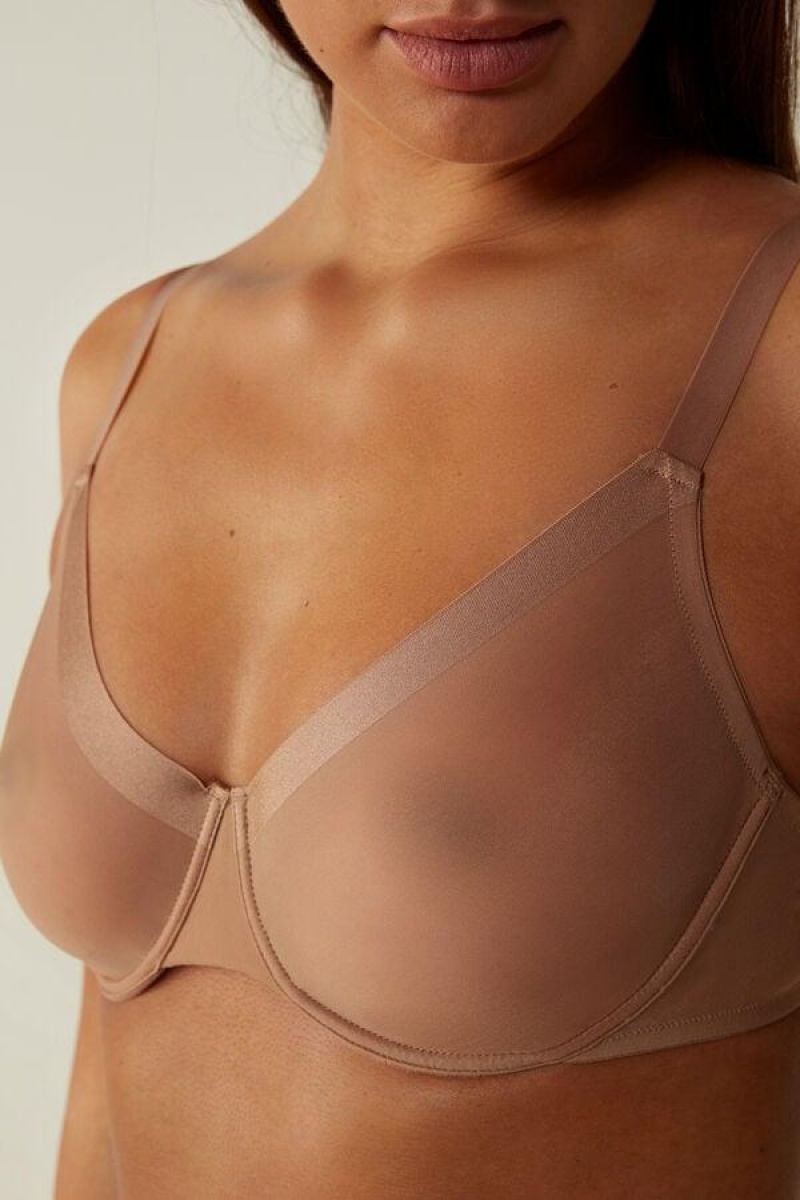 Intimissimi Sveva Invisible Touch Balconette BH Dame Beige | DK4432QZ