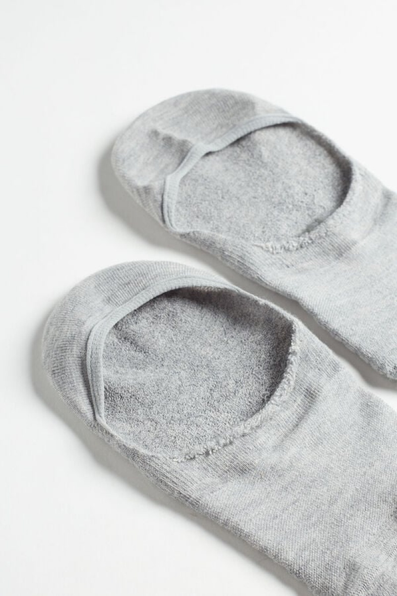 Intimissimi Terrycloth Shoe Liners Sokker Herre Grå | DK3260JJ