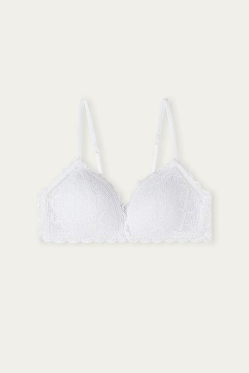 Intimissimi Tiziana Triangle in Blonder BH Dame Hvide | DK4637RW