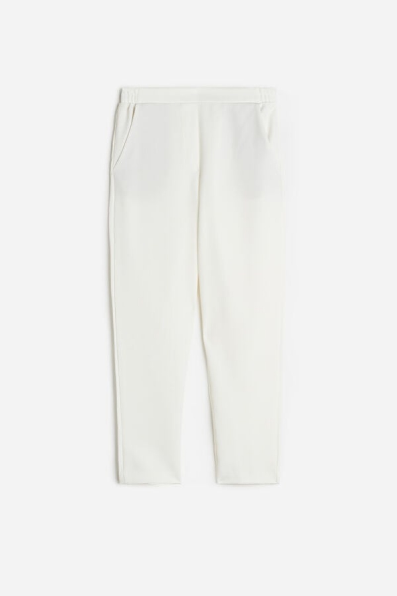 Intimissimi Trousers with Pockets Bukser Dame Hvide | DK4273RW