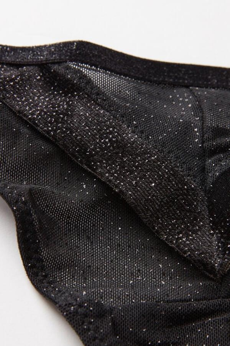 Intimissimi Under the Stars String Thong Trusser Dame Sort | DK3794GL