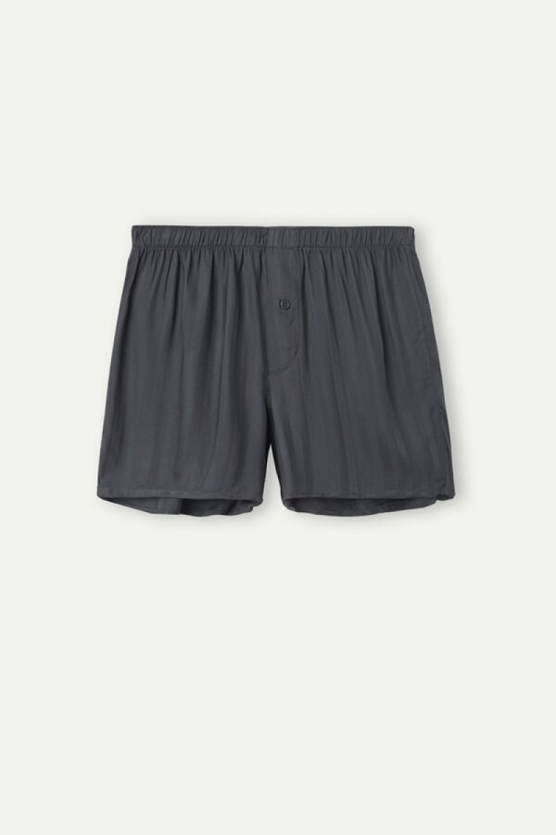 Intimissimi Woven Modal Boxer Herre Grå | DK3447BC